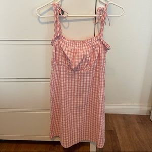 Cotton On Pink Plaid Dress